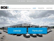 Tablet Screenshot of bosgroep.com